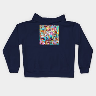 Street style graffiti Kids Hoodie